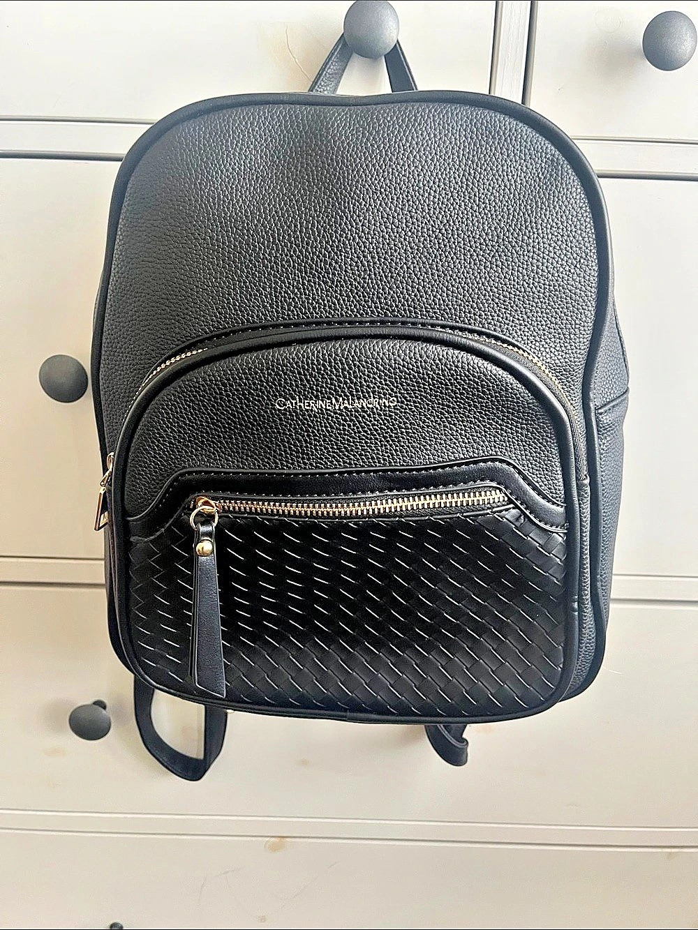 Catherine Malandrino Black Backpack